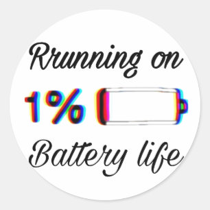 grappige sticker/1 inch ronde sticker