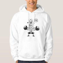Grappige Stickman Krachttraining Workout Motivatie