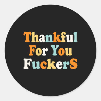 Grappige  stijl Topjes Quote Ronde Sticker