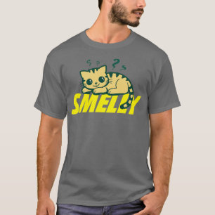 Grappige stinkende kat Schattige cadeau voor katte T-shirt