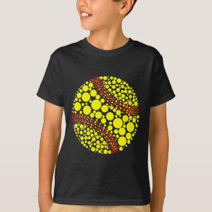 Grappige Stippen Softll Liefhebber Speler Internat T-shirt