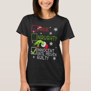 Grappige Stoute Onschuldig Totdat het Tegendeel Be T-shirt