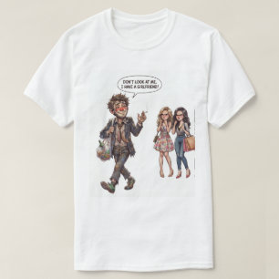 Grappige Straat Dronken Anime Cartoon Meme T-shirt