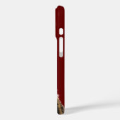 Grappige struisvogel iPhone Case (Achterkant / Links)