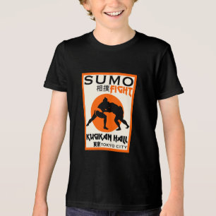 Grappige Sumo Wrestler Tri-Blend Shirt