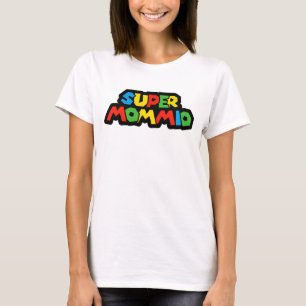 Grappige Super Mommio Gamer, Retro Stijl T-shirt