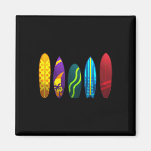 Grappige surf kunst voor mannen vrouwen kinderen s magneet