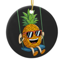 Grappige swingende ananas swinger Ornamenten