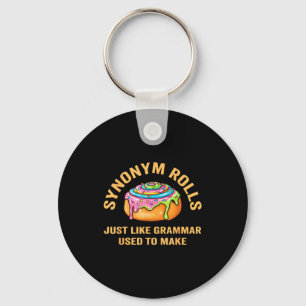 Grappige Synoniem Rolls Grapjas Cinnamon Rolls Gra Sleutelhanger