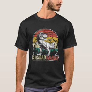 Grappige T Rex dinosaurus Grandad Saurus Matching T-shirt
