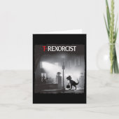 Grappige T-rex Horror Parodie Dinosaurus Halloween Kaart (Voorkant)