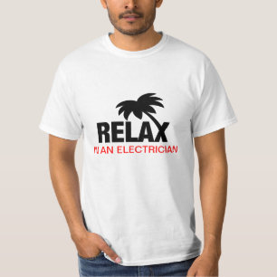 Grappige t-shirt voor elektriciens