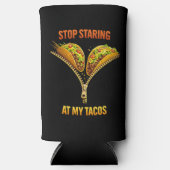 Grappige taco liefhebber stop met staren (Voorkant)