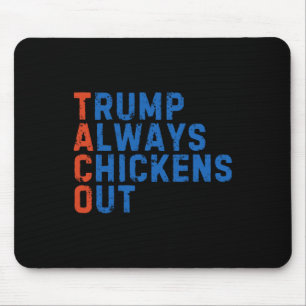 Grappige Taco Meme Trump Piept Altijd Tarief Uit Muismat