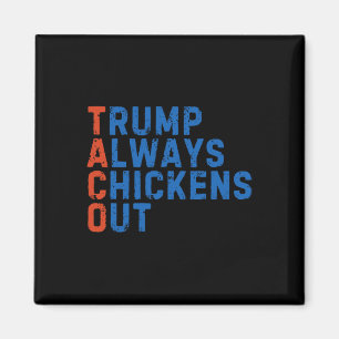 Grappige Taco Meme Trump Stapt Altijd Uit Bij Tari Magneet