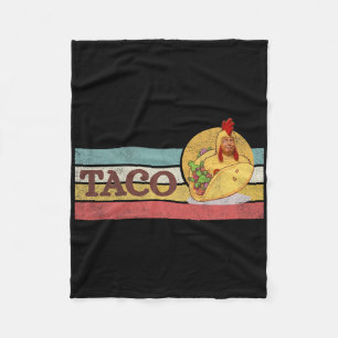 Grappige Taco Trump Gaat Altijd Op De Loop T.a.c.o Fleece Deken