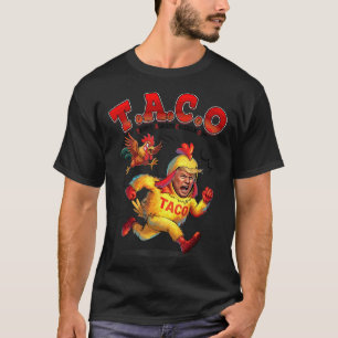 Grappige Taco Trump Kipt Altijd Shirt Mannen Wom
