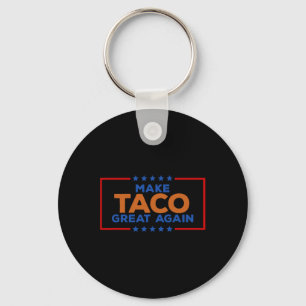 Grappige Taco Trump Piept Altijd Uit Maak Taco Gro Sleutelhanger