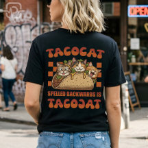Grappige Tacocat Palindroom Retro Cinco De Mayo