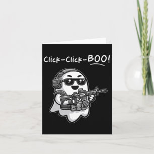 Grappige Tactische Geest Klik op Boek Halloween Ve Kaart