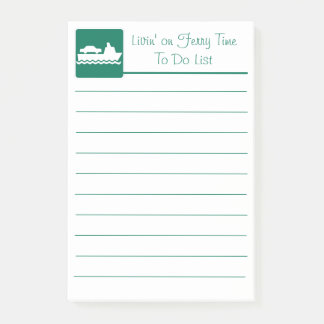 Grappige takenherinneringslijst post-it® notes