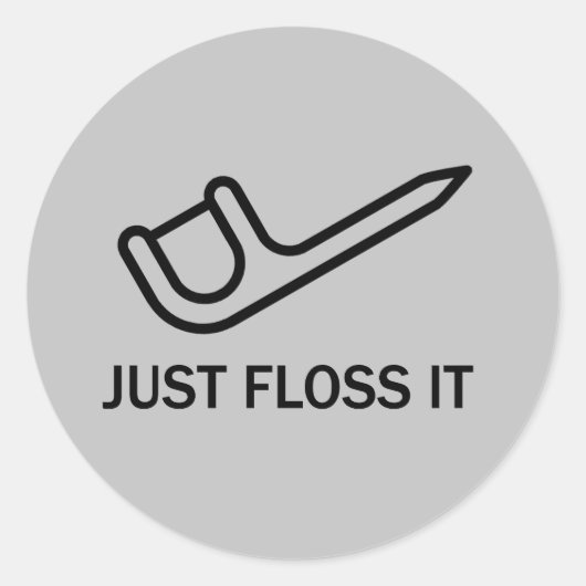 Grappige tandarts Hygiënist Stickers (Voorkant)