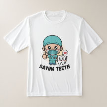 GRAPPIGE TANDARTS : TANDEN REDDEN T-SHIRT