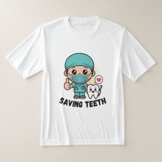 GRAPPIGE TANDARTS : TANDEN REDDEN T-SHIRT