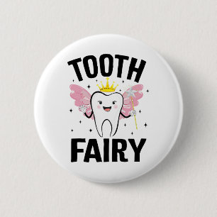 Grappige tandenfee Halloween kostuum voor vrouwen Ronde Button 5,7 Cm