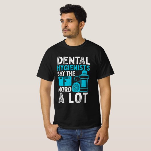 grappige tandheelkundige apothekers zeggen dat het t-shirt (Voorkant volledig)