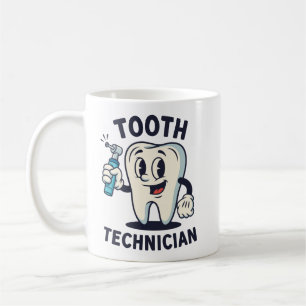 Grappige Tandtechnicus Mok Retro Dental Lab Cadeau