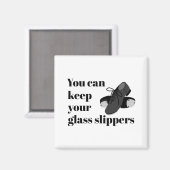 Grappige Tap Dance Student of Leraar Glazen Slippe Magneet (Voorkant / Achterkant)