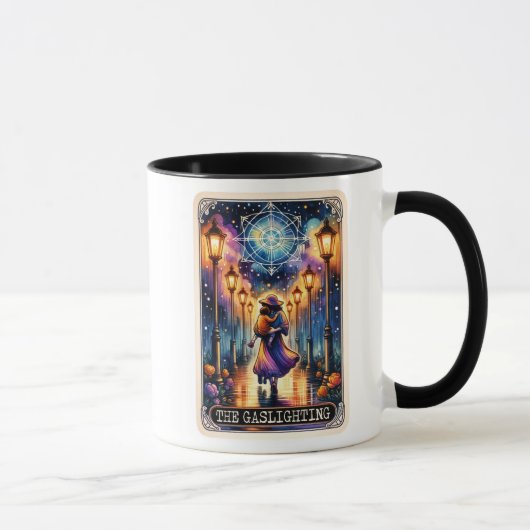 Grappige Tarot Kaart/Gaslighting Mok (Rechts)