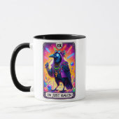 Grappige Tarot Kaart / Ik ben gewoon Raven Mok (Links)