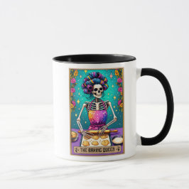 Grappige Tarot Kaart/Moederdag/De bakkoningin Mok