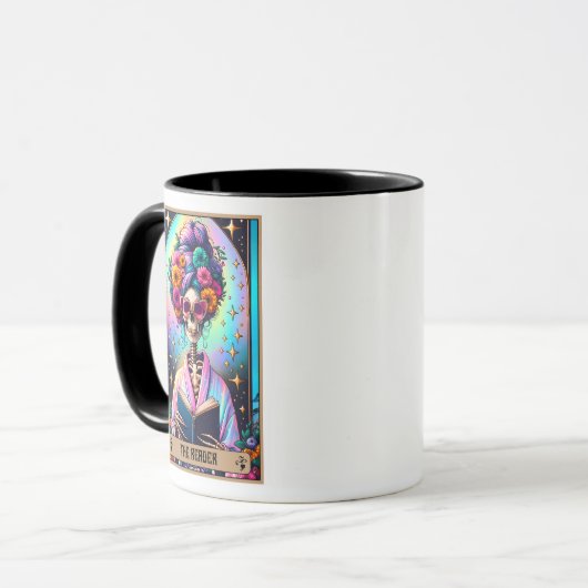 Grappige Tarot Kaart/Moederdag/The Reader Mok (Voorkant links)