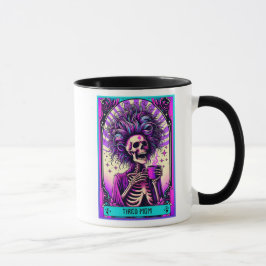 Grappige Tarot Kaart/Moederdag/vermoeide moeder Mok