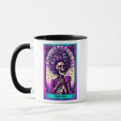 Grappige Tarot Kaart/Moederdag/vermoeide moeder Mok (Links)