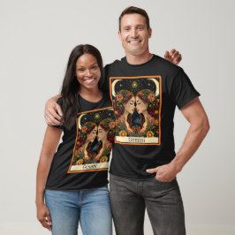 Grappige Tarot Kaart/Zodiac/Gemini T-shirt