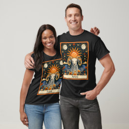 Grappige Tarot Kaart/Zodiac/Ram T-shirt