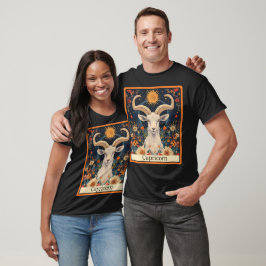 Grappige Tarot Kaart/Zodiac/Steenbok T-shirt