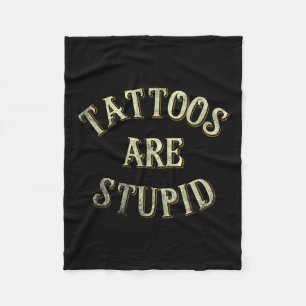 Grappige Tattooist Tattoo Artist Gift Tattoos zijn Fleece Deken