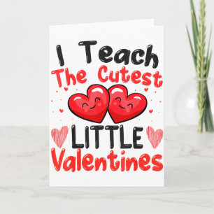 Grappige Teach De Schattigste Kleine Valentijnsvro Kaart
