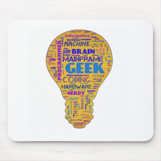 Grappige Tech Humor Geek - Coder Cadeau Muismat (Voorkant)