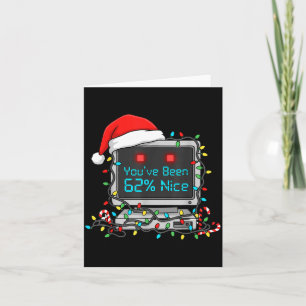 Grappige Tech Kerstmis Geek Ai Vakantie Humor Nerd Kaart