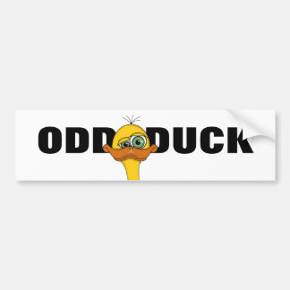 Grappige Tekenfilm Eend Bumpersticker