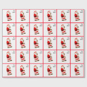 Grappige telefoon selfie cadeaupapier (Vlak)