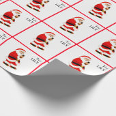 Grappige telefoon selfie cadeaupapier (Hoek)