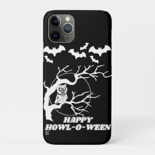 grappige telefooncase "HAPPY HOWL-O-WEEN" iPhone 11 Pro Hoesje