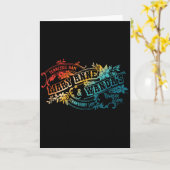 Grappige Tennessee-ham Mary Anne &amp; Wandas Stra Kaart (Gele Bloem)